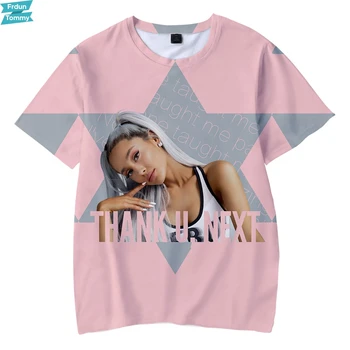 Ariana Grande 3D Printed Children T-тениски Summer Fashion Short Sleeve Tshirts Trendy Streetwear Kids T тениски