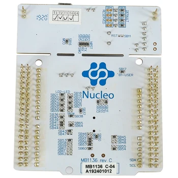 NUCLEO F303RE Development Boards & Комплекти - ARM 16/32-BITS MICROS BOARD ОСНОВНАТА ЧИП STM32F303RET6 NUCLEO-F303RE
