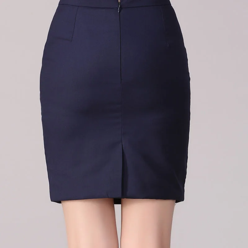 MAIDANGDI Woman Skirt New 2020 Summer Work Office Close-fitting Professional Women ' s Облечи Lady Slim Секси Хип Plus Size